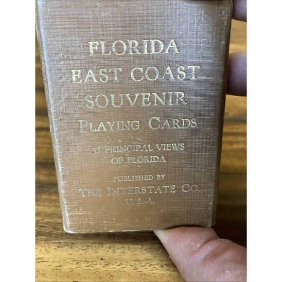 Florida Vintage Deck of Cards Photos East Coast Florida c1950's ( 52 Cards ) - Picture 4 of 7